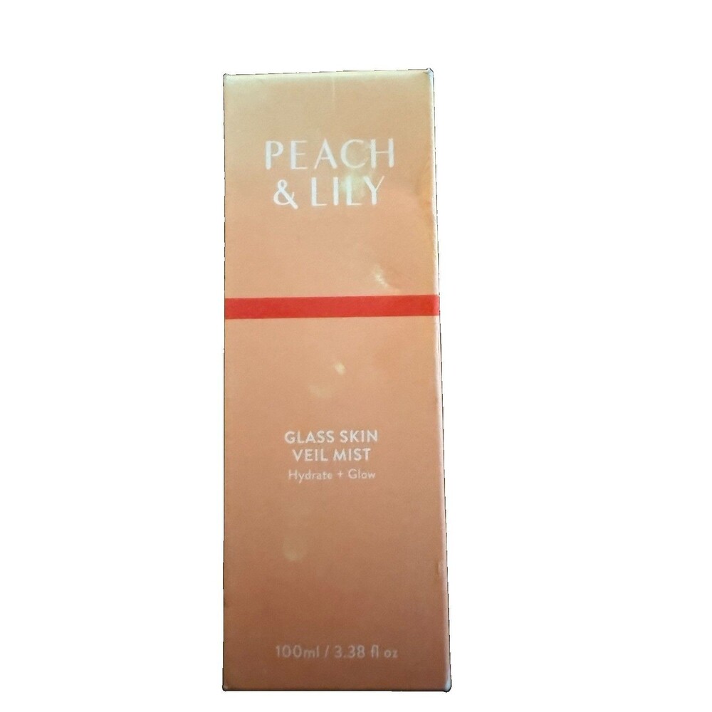 Peach & Lily Glass Skin Veil Mist 3.38oz Hydrate + Glow Spray - Brand New In Box